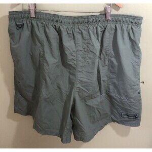 Hook & Tackle Beer Can Swim Trunks Green 2XL Beverage Can Side Pocket